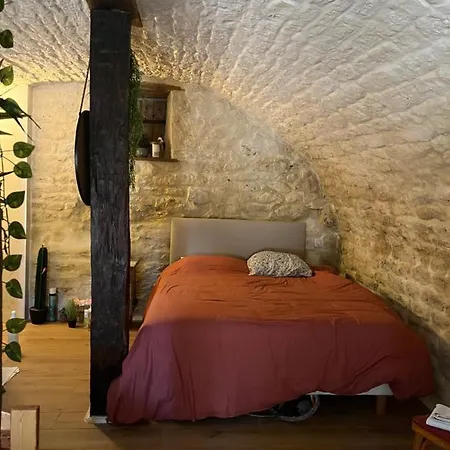 Ferienwohnung Voute Des Anges Type Loft Sans Cloison Castelnau-Montratier Exterior foto
